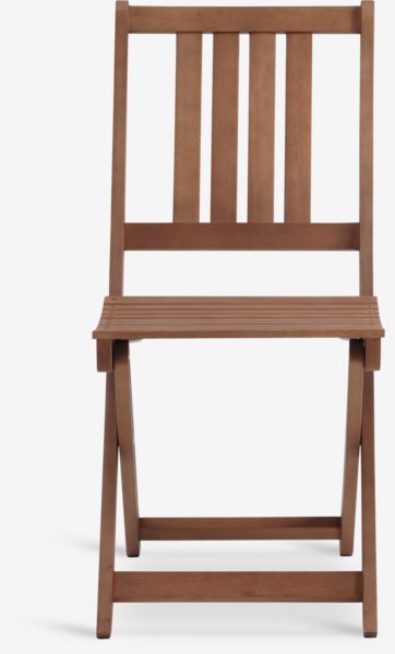 Folding chair EGELUND hardwood