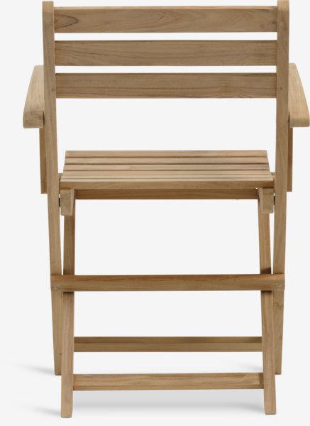 Folding chair VESTERHAVET teak