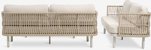 Loungeset EJLBY 5-sits beige