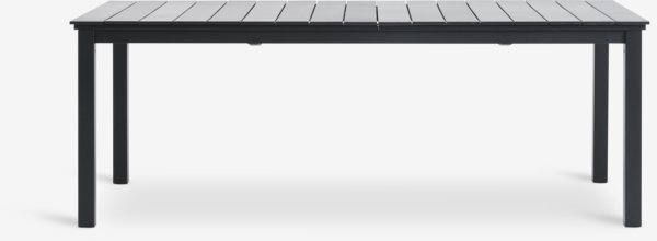 Mesa MOSS L214/315 gris + 4 sillas MYSEN gris
