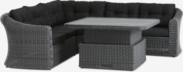 Комплект меблів для відпочинку TAMBOHUSE 5м сірий