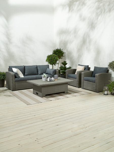 Lounge set VEMB 5-seater grey