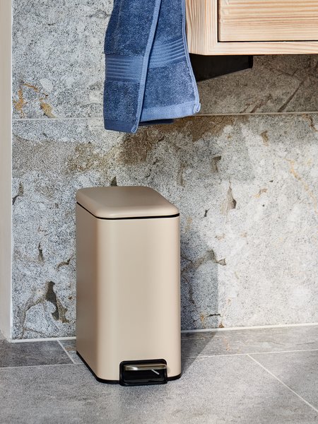 Pedal bin ULLATTI 5L with soft close beige