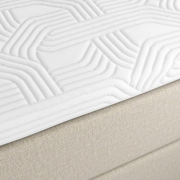 Kontinentalsäng 90x200cm NEVLA GC5 sand-91 DREAMZONE