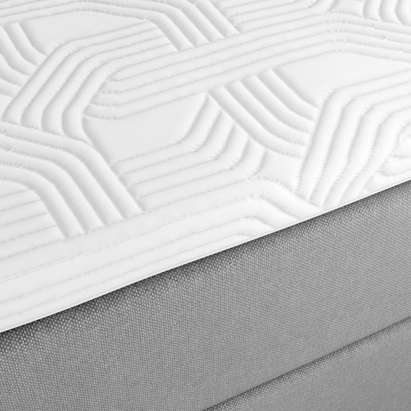 Boxspring 160x200 NEVLA GC5 grijs-23 DREAMZONE
