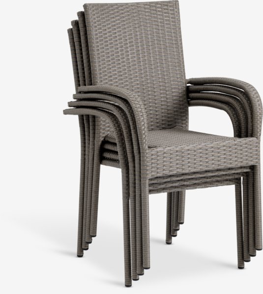 THY D60 stůl + 2 GUDHJEM židle přírodní