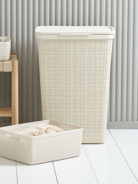 Laundry basket JUTE W42xL34xH60cm 58L