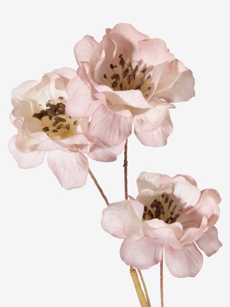 Fleur artificielle ASVEND H50cm rose