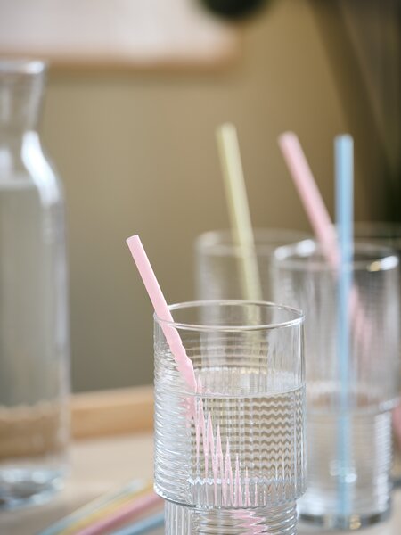 Straws CHARLIE L22cm pack of 6