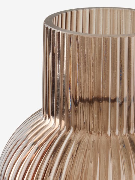 Ваза YNGVAR діам.12см вис.21см коричневий