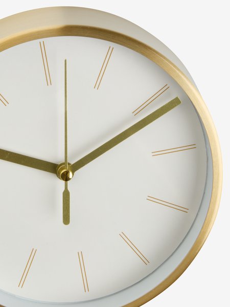 Clock CARSTEN D15cm gold