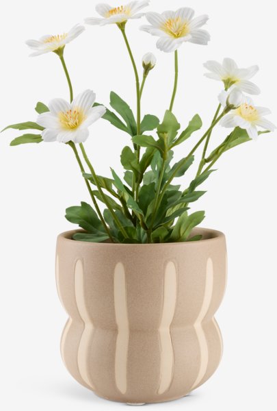 Planta artificial EINERT Ø18xA32cm con maceta