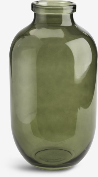Váza FELIX Ø19xV35 cm zelená