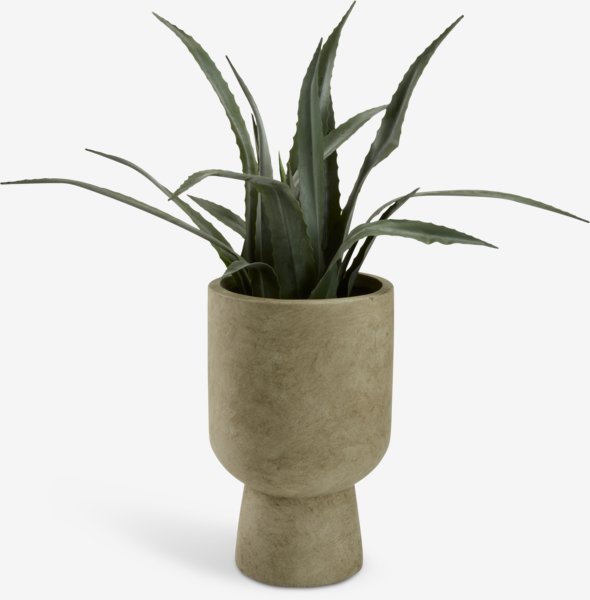 Plant pot SOLVI D25xH40cm green