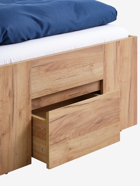 Bedframe LIMFJORDEN 90x200 naturel eiken kleur