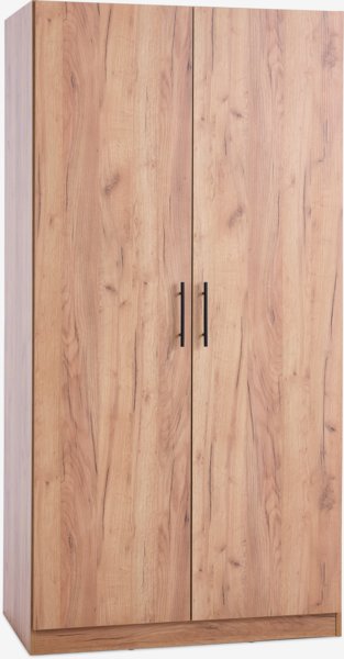 Wardrobe VIBY 101x200 2 doors natural oak colour