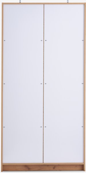 Kleiderschrank VIBY 101x200 2 Türen natur eichefarben