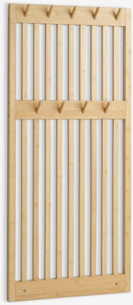 Coat rack EGTVED 9 hooks bamboo