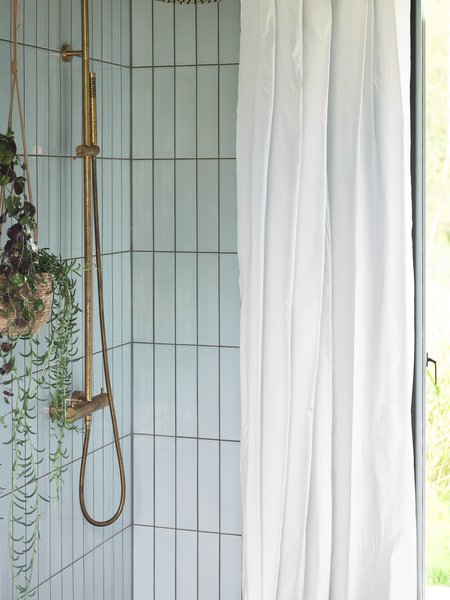 Shower curtain BLIKSTORP 150x200 white