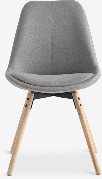 Spisestol KASTRUP sand stoff/eik