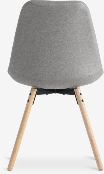 Spisestol KASTRUP sand stoff/eik