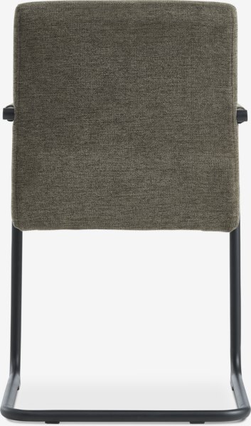 Dining chair ESPE olive/black