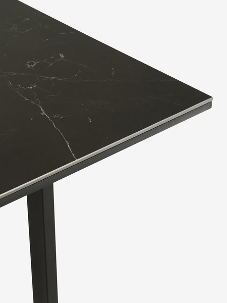 MOSELUND Tavolo L180 cm ceramica + 4 ADSLEV Sedie antracite