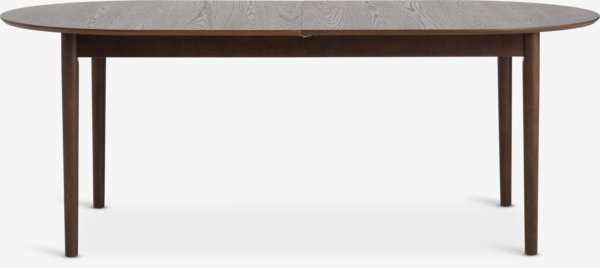 Table MARSTRAND 100x200/280 chêne foncé