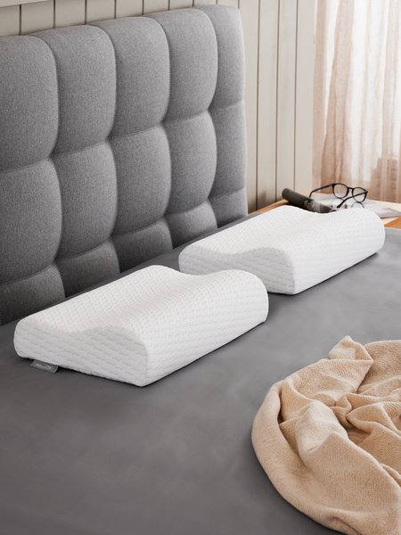 Almohada de espuma viscoelástica 30x50x10/7 WELLPUR KVINA