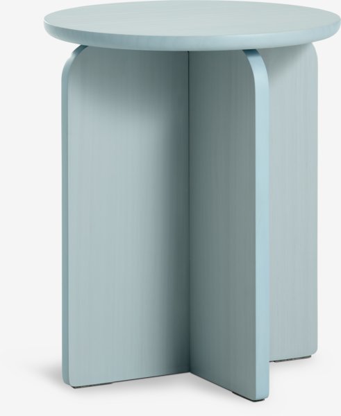 End table LYNGE D35 light blue