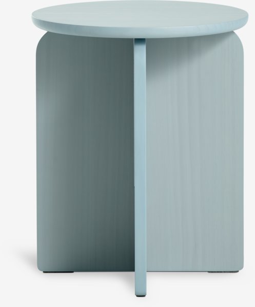 Tavolino LYNGE Ø35 cm blu chiaro