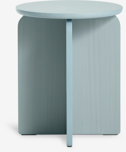 End table LYNGE D35 light blue