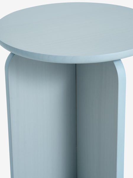 Tavolino LYNGE Ø35 cm blu chiaro