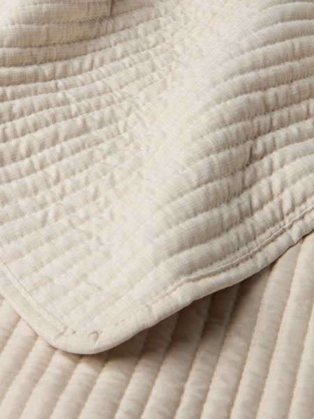 Bed throw FAGERKLOKKE 220x240 beige