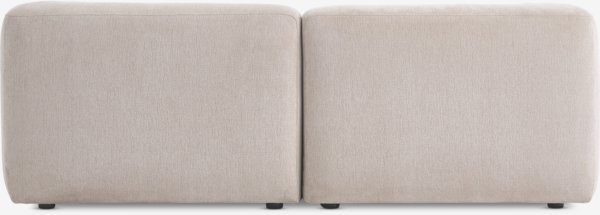 Modular sofa SKEJBY 2 seater sand fabric