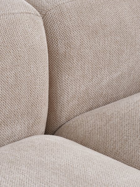 Modular sofa SKEJBY 2 seater sand fabric