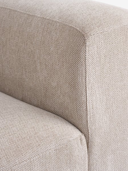 Modular sofa SKEJBY 2 seater sand fabric