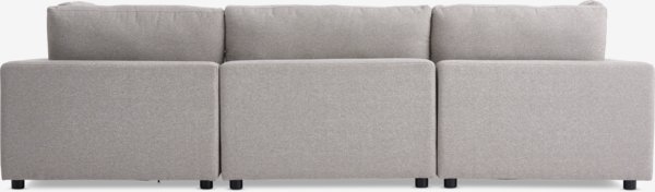 Modulaire bank LUNDBY 3pers. zand stof