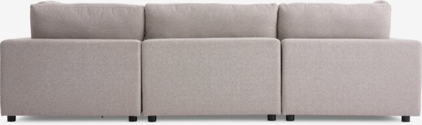 Modulares Sofa LUNDBY Ecke Stoff sand