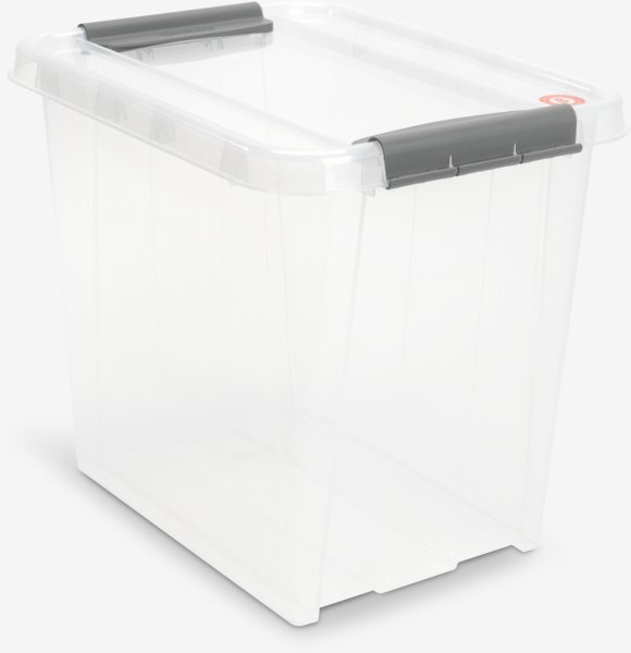 Aufbewahrungsbox PROBOX 53L m/Deckel transparent