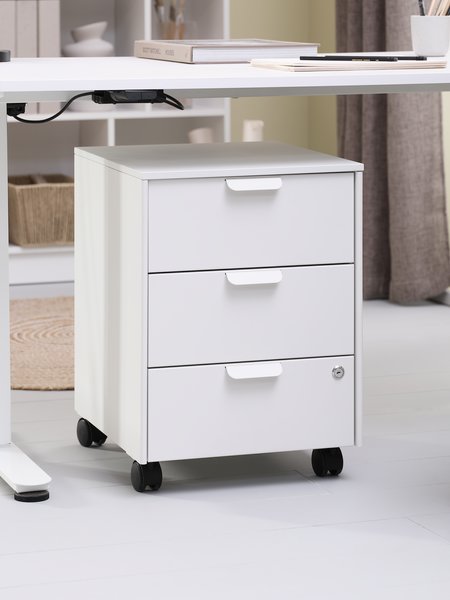 Drawer unit KLINTHOLM 3 drawers white