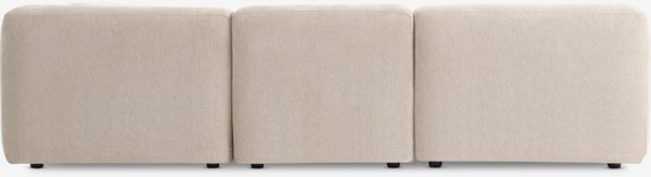 Modular sofa SKEJBY open end sand fabric