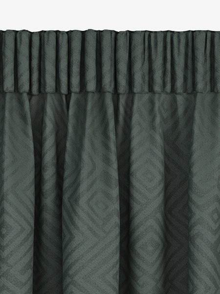 Завеса LYGNE 1x140x300 тъмнозелена