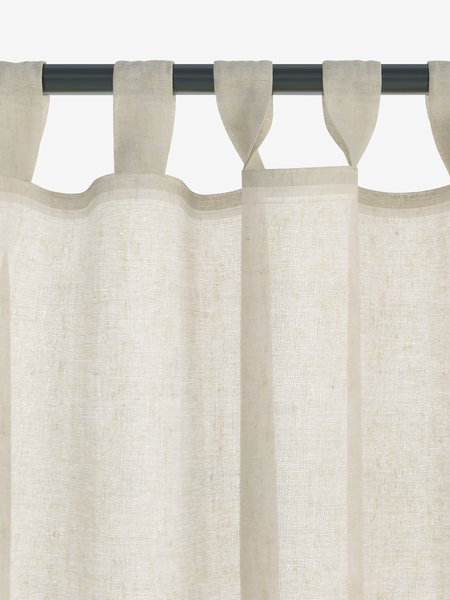 Curtain LYR 1x140x300 linen