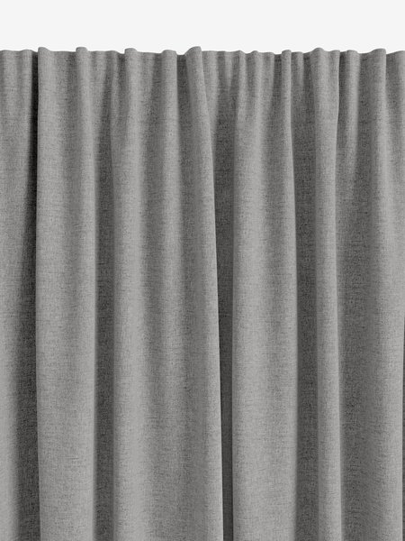 Blackout curtain LEKA 1x140x300 grey