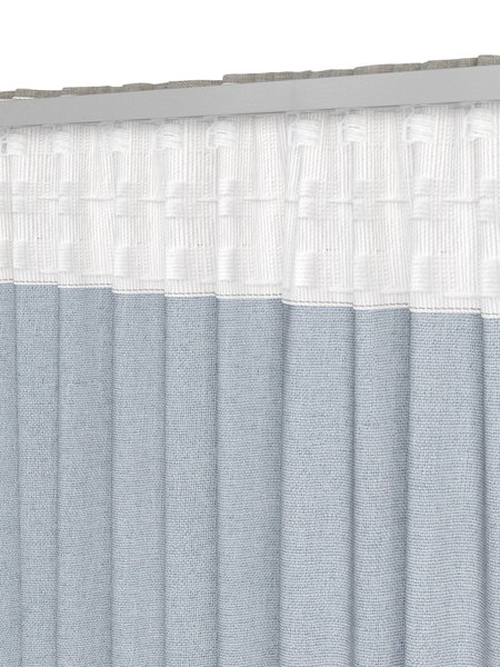 Verdunkelungs-Vorhang LEKA 1x140x300 warm grau