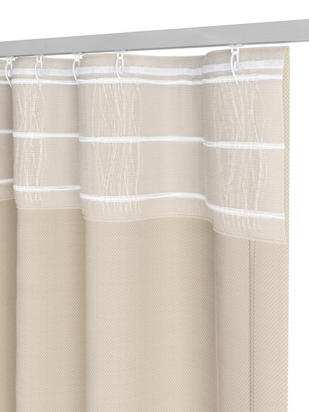 Curtain ROXEN 1x140x245 beige