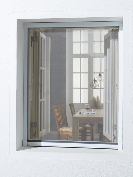 Zanzariera a rullo NYORD 130x160 cm per finestra bianco