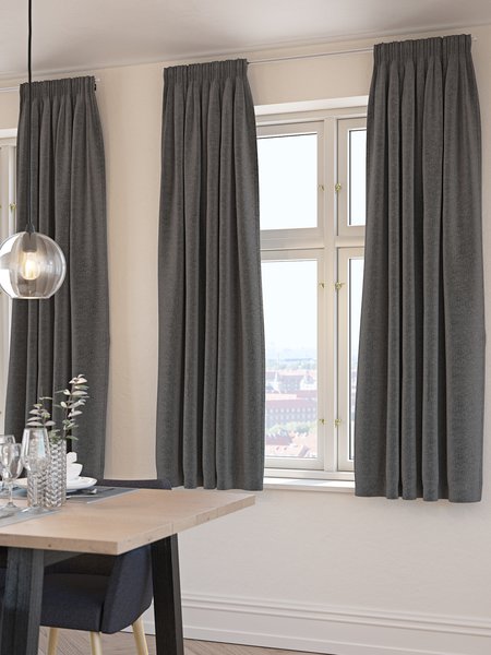 Blackout curtain ALDRA 1x140x175 antracit