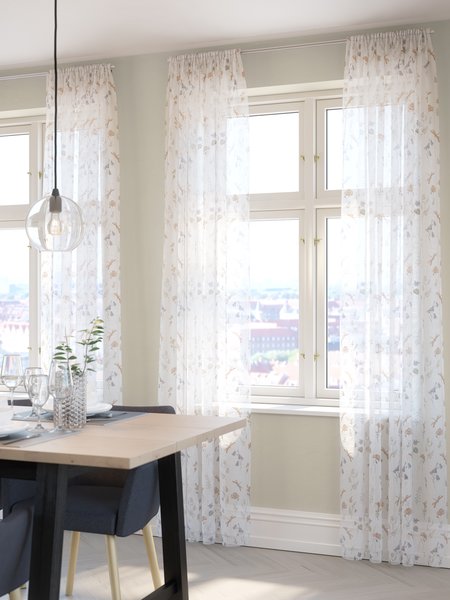 Κουρτίνα SILJAN 1x140x300 με σχέδιο